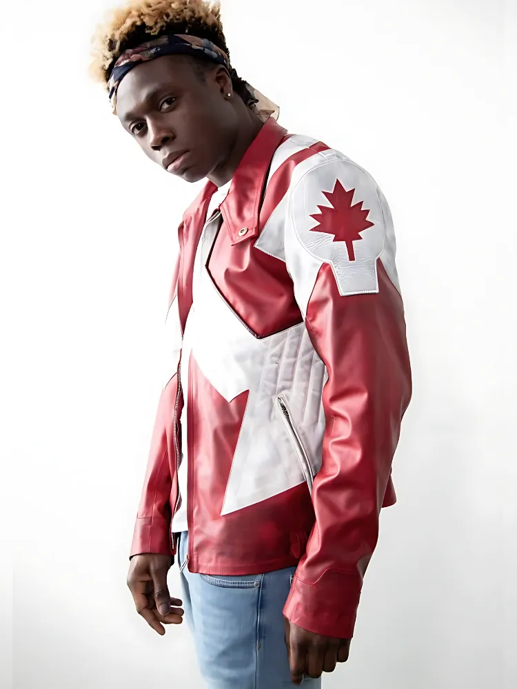 Captain Canuck Canadian Flag Stylish Jacket