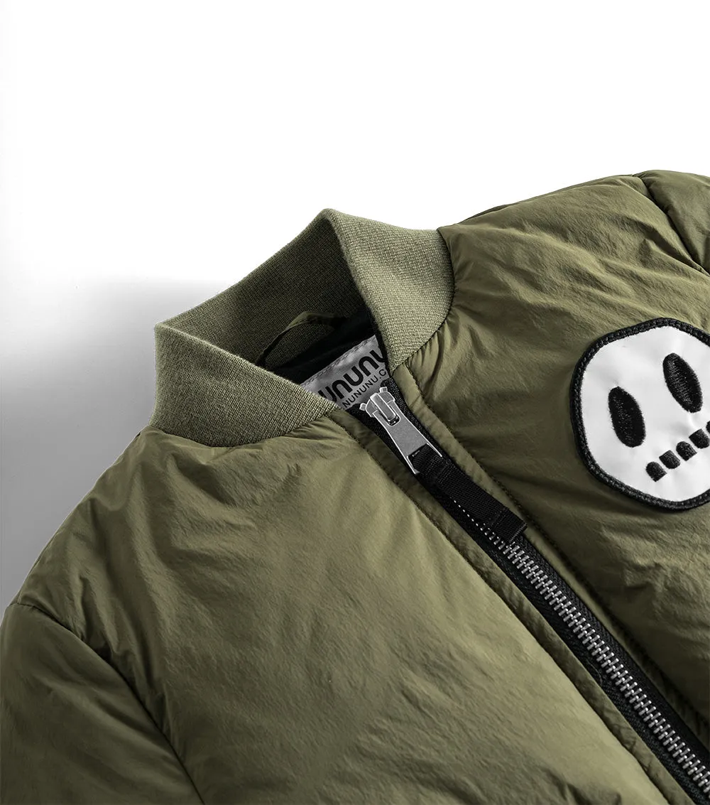 cargo bomber down jacket