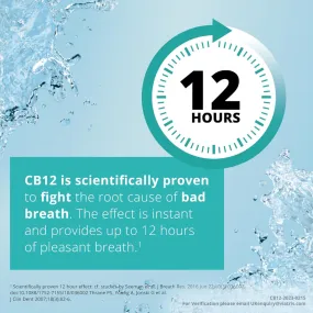 Cb12 Mild Mint Menthol Mouthwash 250ml (T)