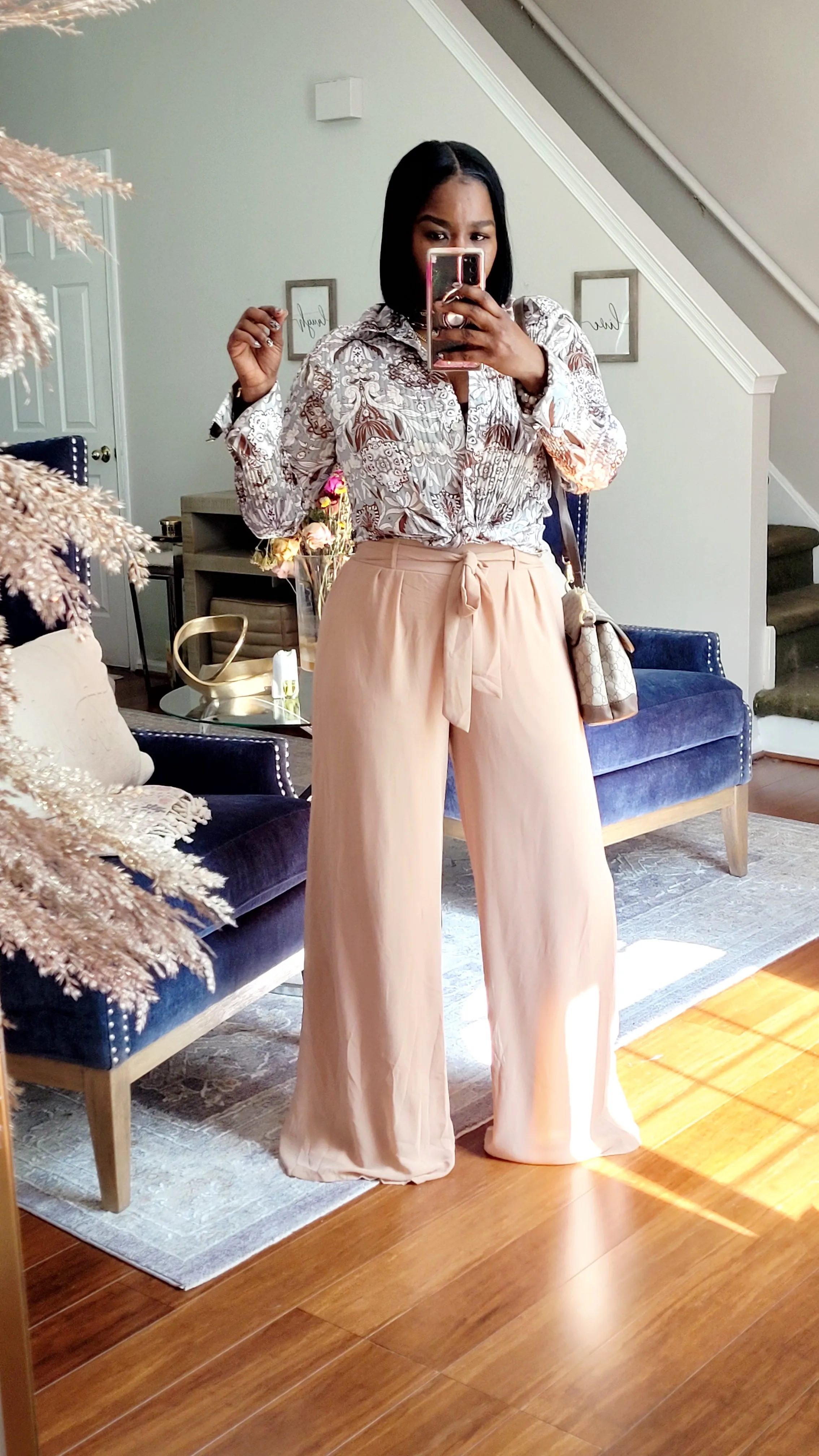 Chiffon Wide Legged Pants