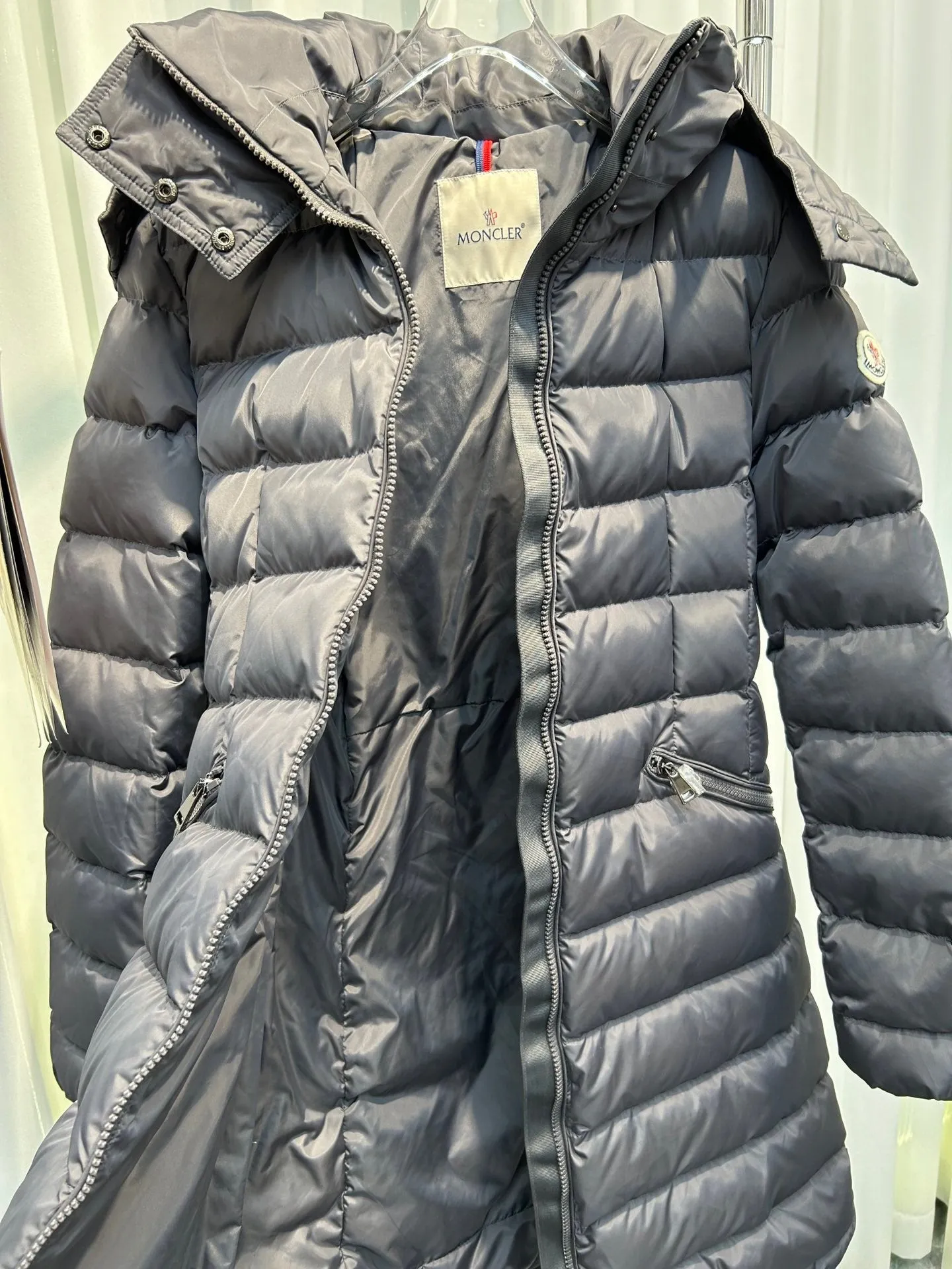 CLTH284 Moncler Long Down Jacket