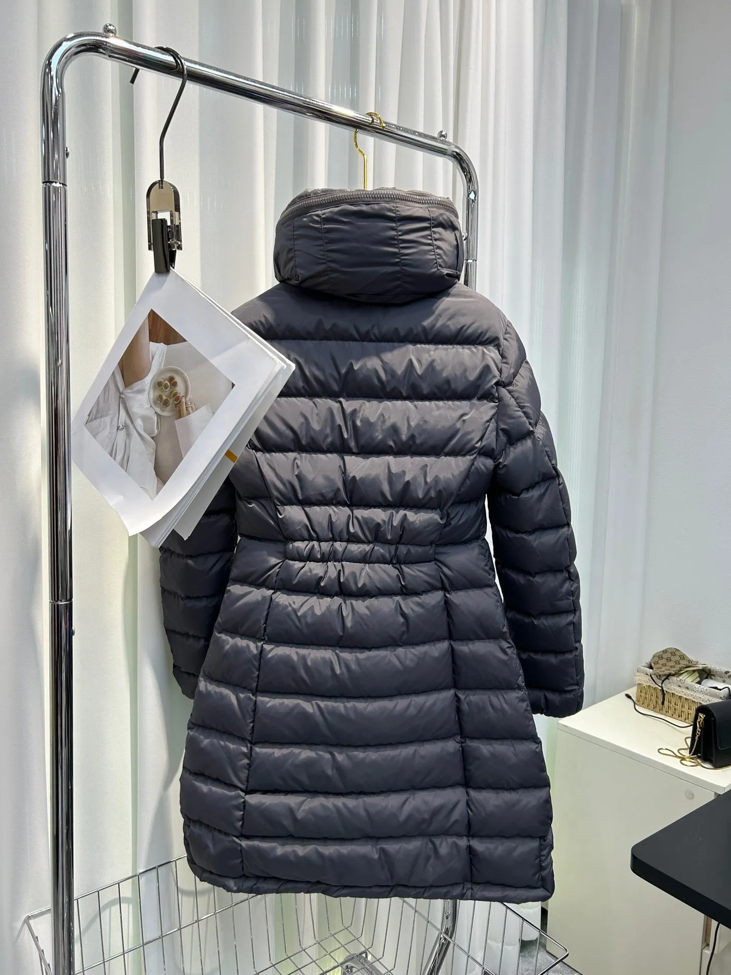 CLTH284 Moncler Long Down Jacket