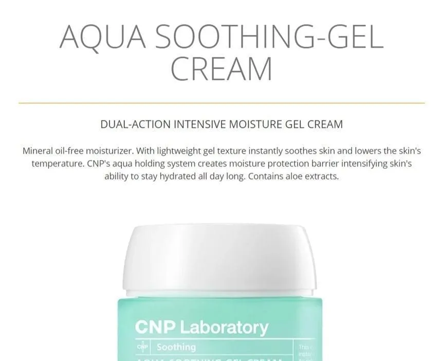 [CNP Laboratory] AQUA SOOTHING GEL CREAM (80Ml/2.71fl.oz)