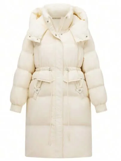 Cold-Weather Essential: Warm Hooded Down Coat