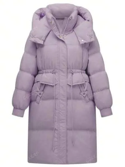 Cold-Weather Essential: Warm Hooded Down Coat