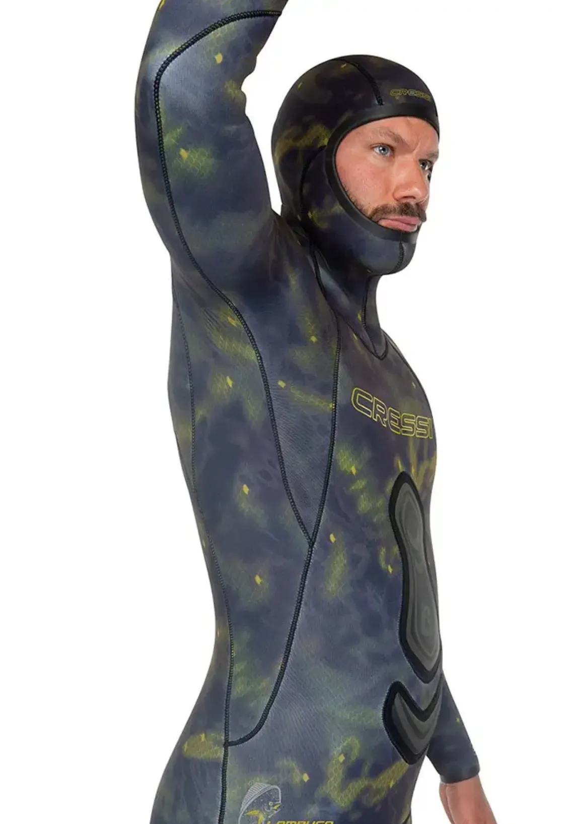 Cressi Lampuga Open Cell Camo Wetsuit 5mm 2PC - Men