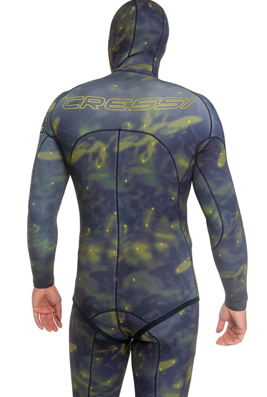 Cressi Lampuga Open Cell Camo Wetsuit 5mm 2PC - Men