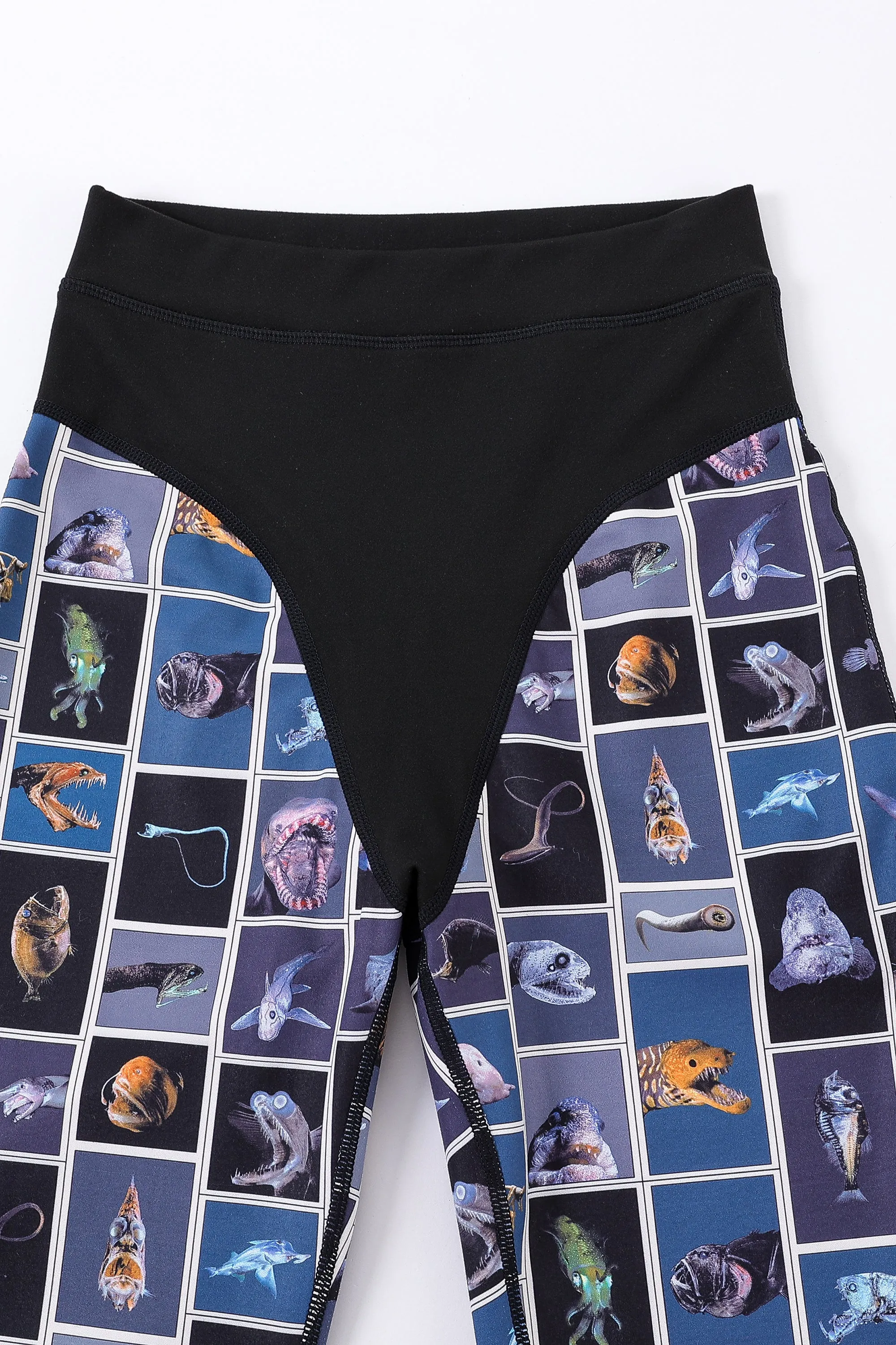 CUTER Fish Thong Yoga Leggings