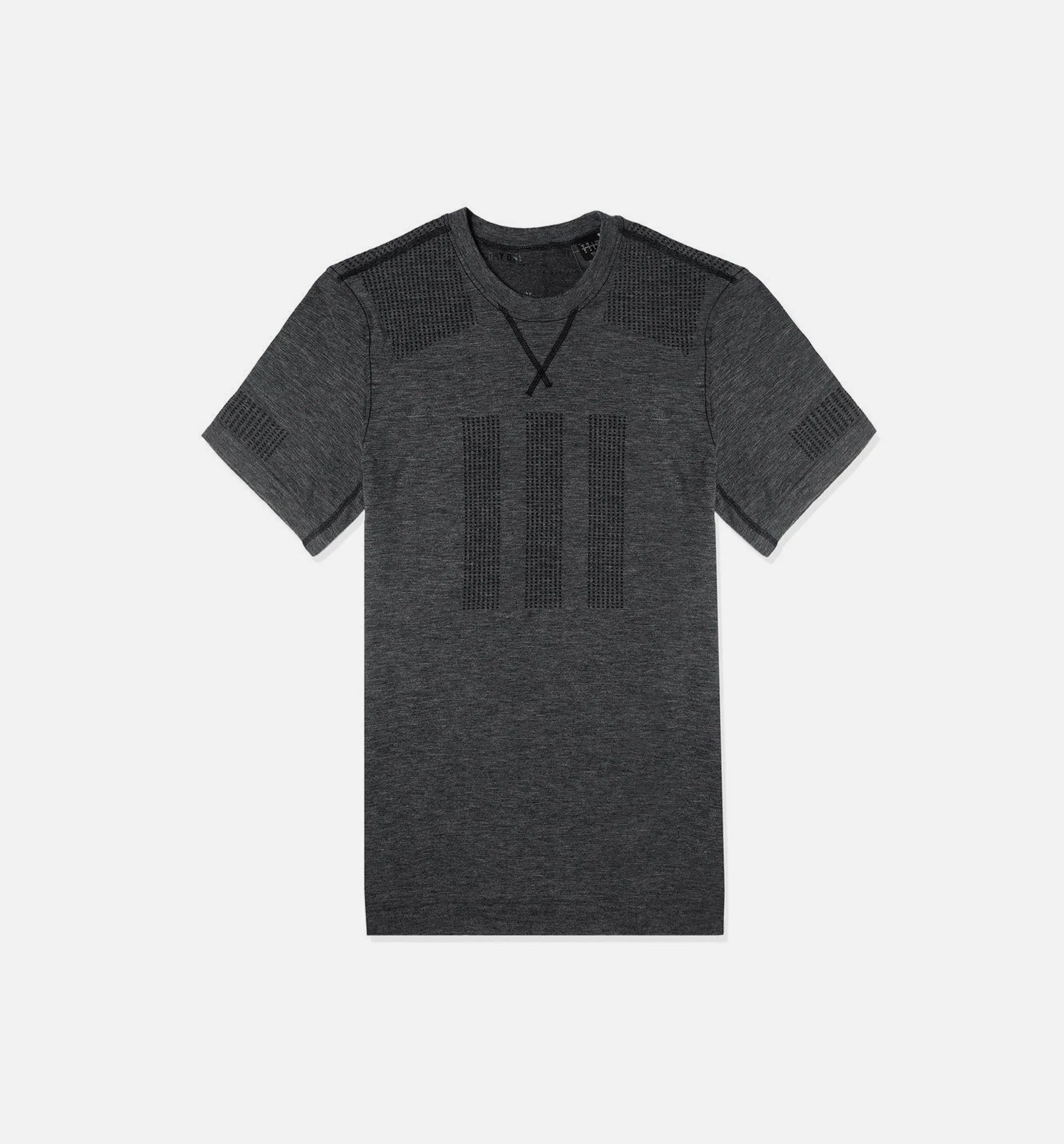 Day One Collection Base Layer Mens T-Shirt - Grey/Grey