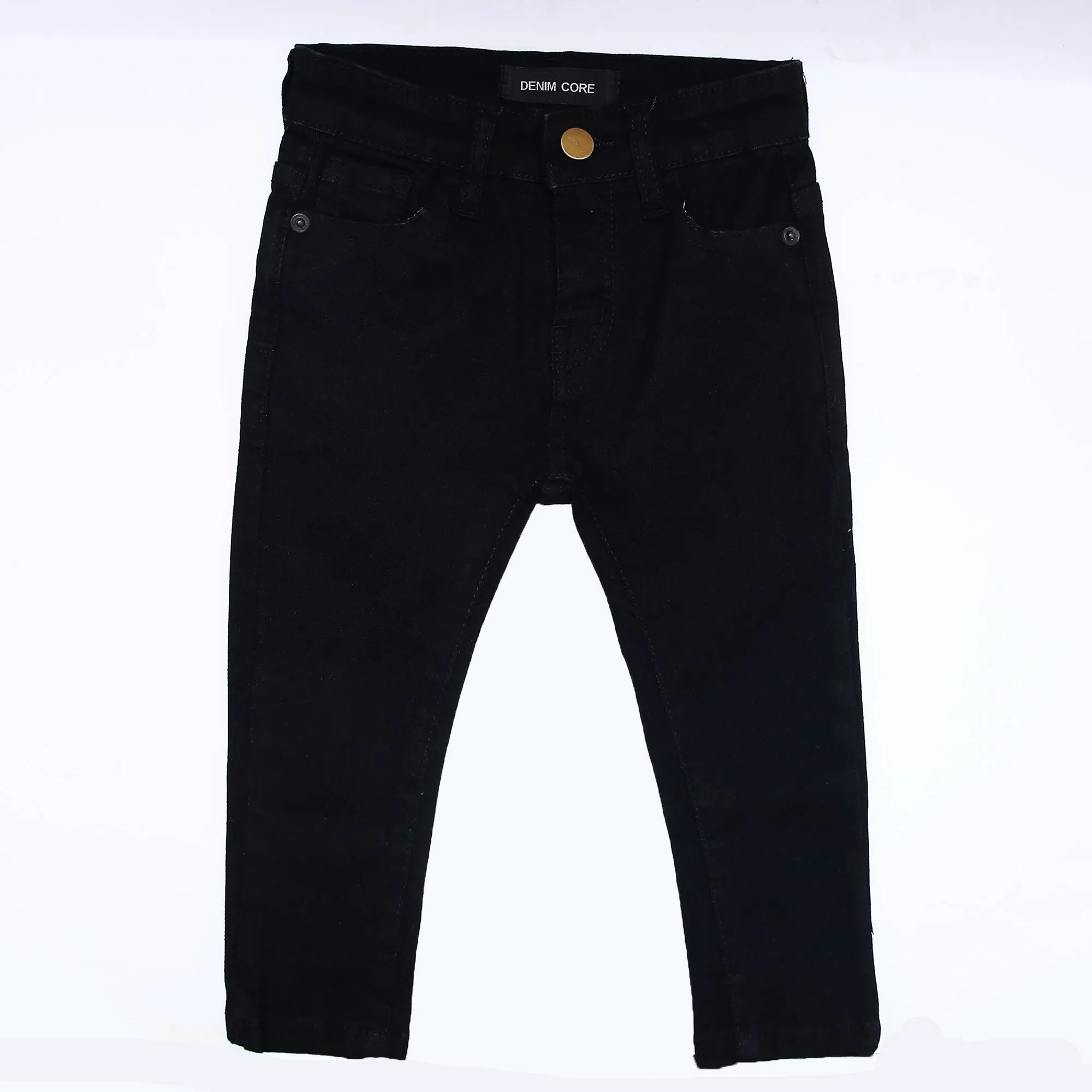 DENIM BASIC BLACK PANT