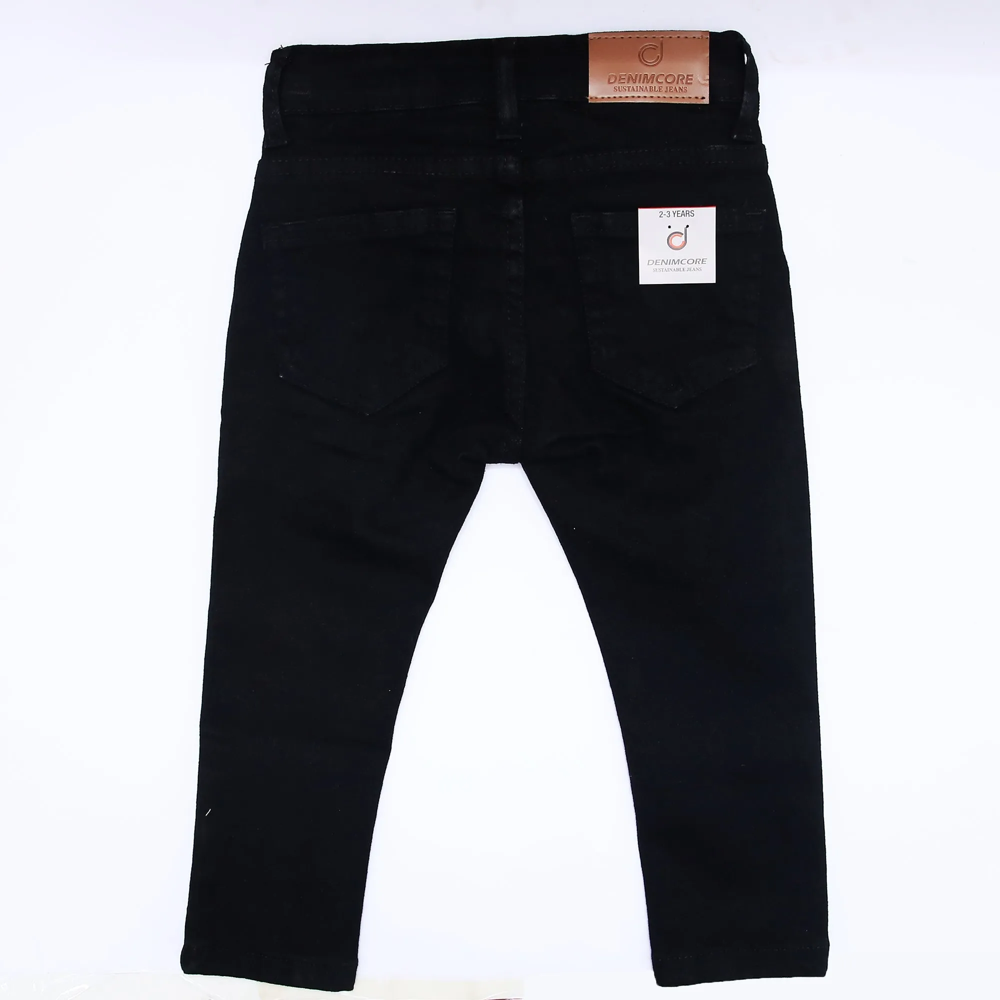 DENIM BASIC BLACK PANT