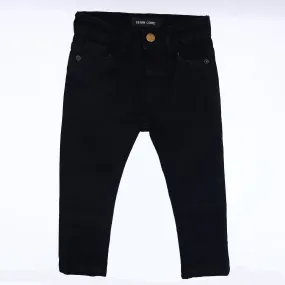 DENIM BASIC BLACK PANT