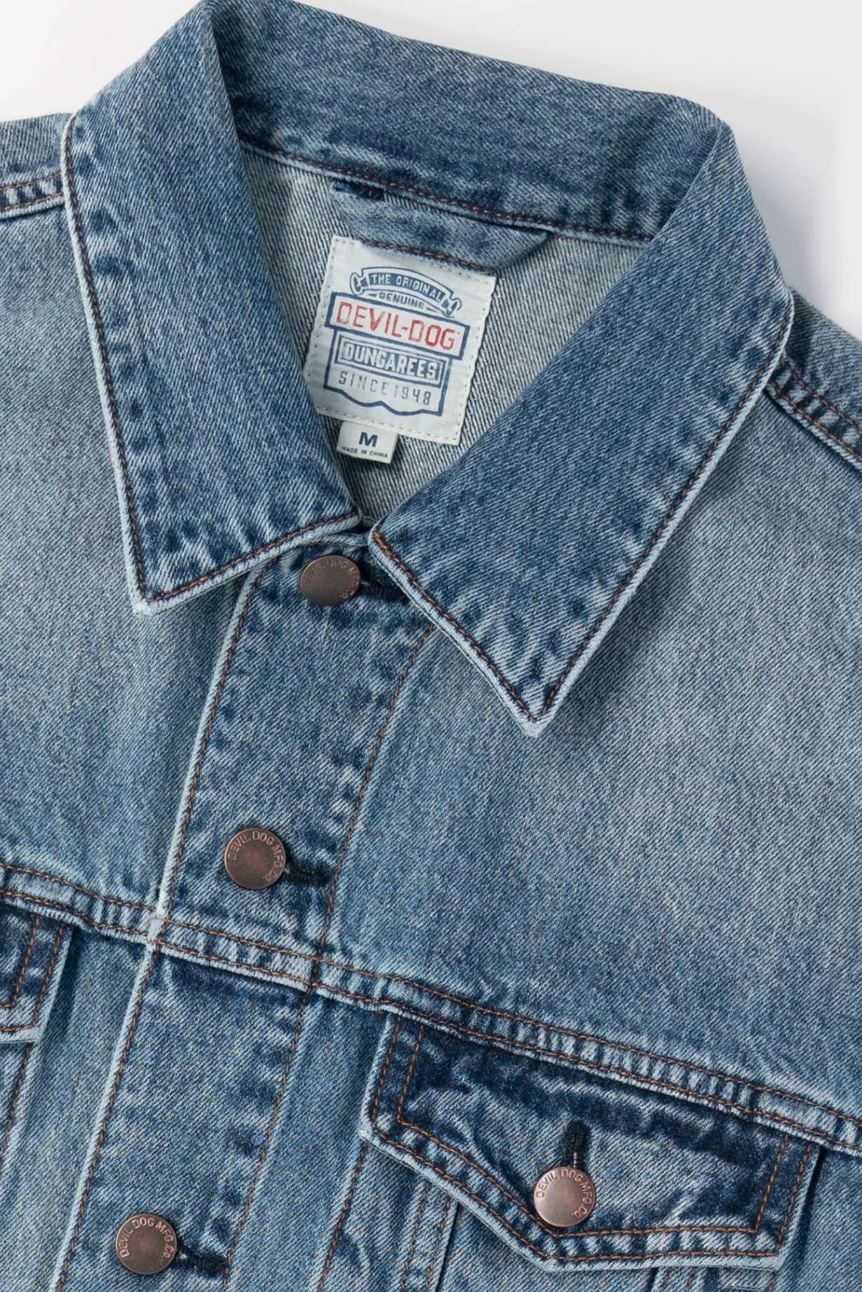 Denim Trucker Jacket - Carroway