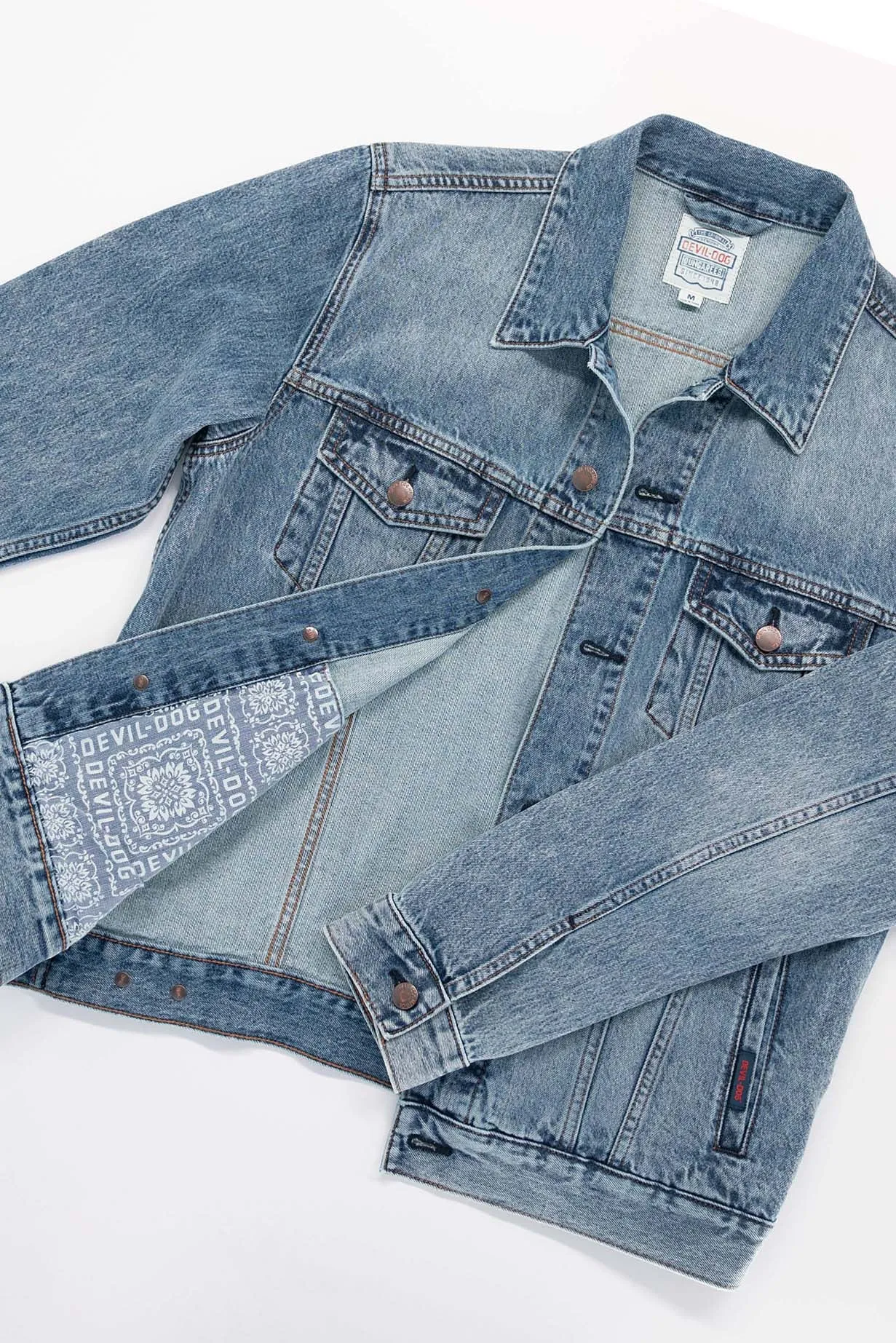 Denim Trucker Jacket - Carroway