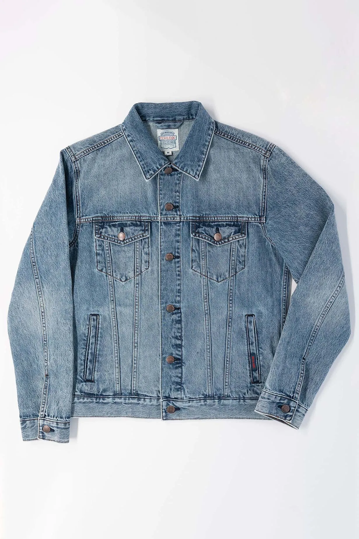 Denim Trucker Jacket - Carroway