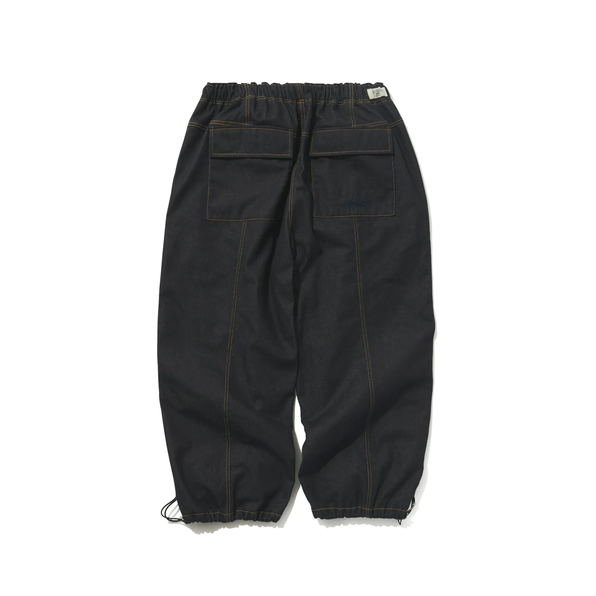 DSXBS SUPER WIDE LINE VENTILATION WAX REAL DENIM PANTS RAW BLUE