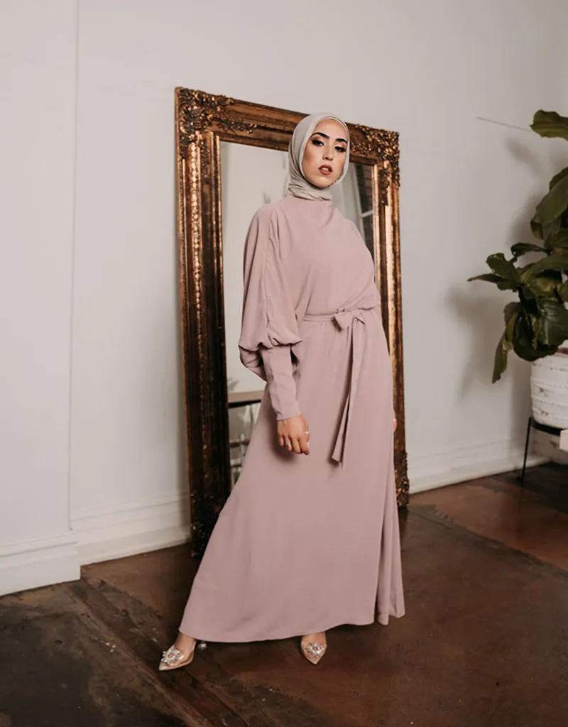 Escape Cowl Neck Maxi Dress