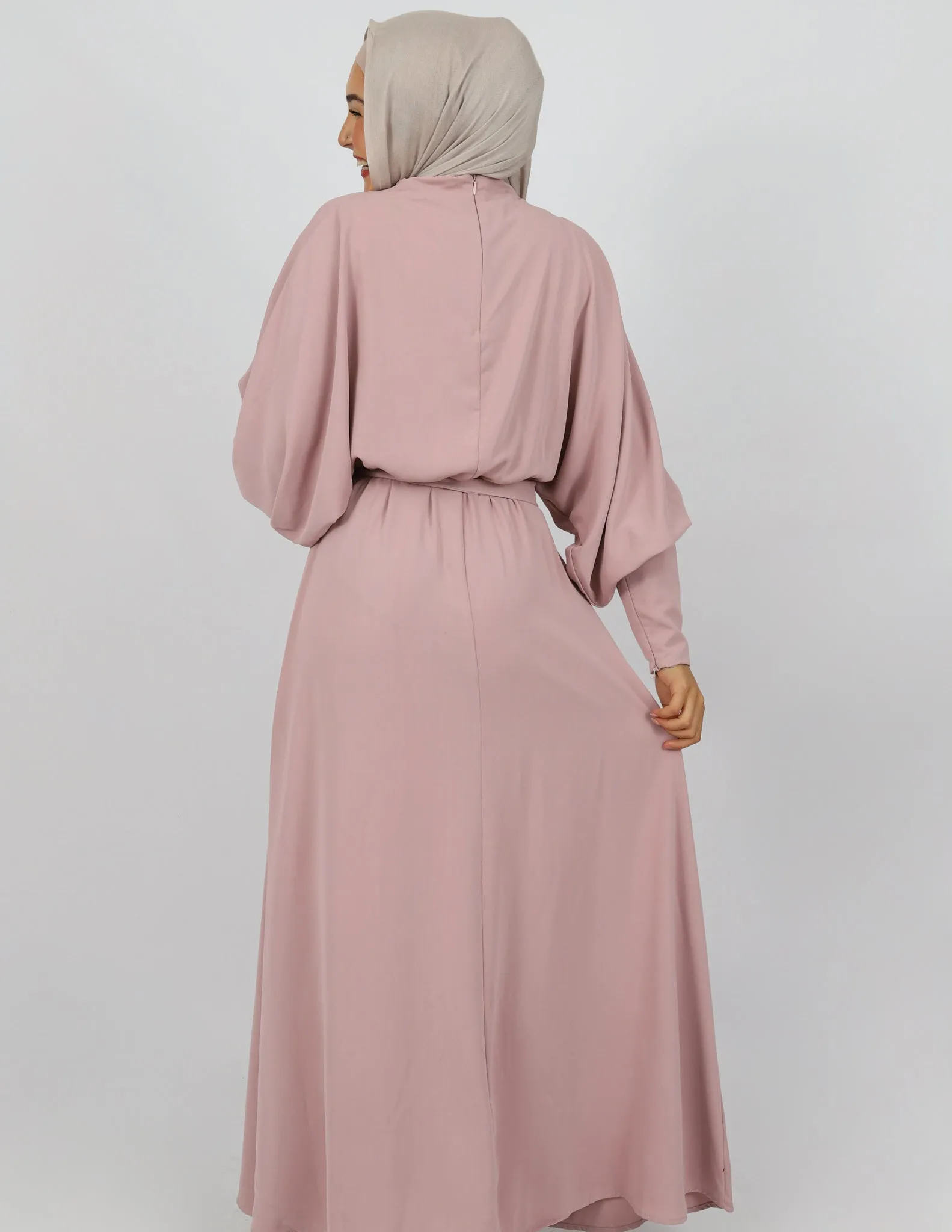 Escape Cowl Neck Maxi Dress