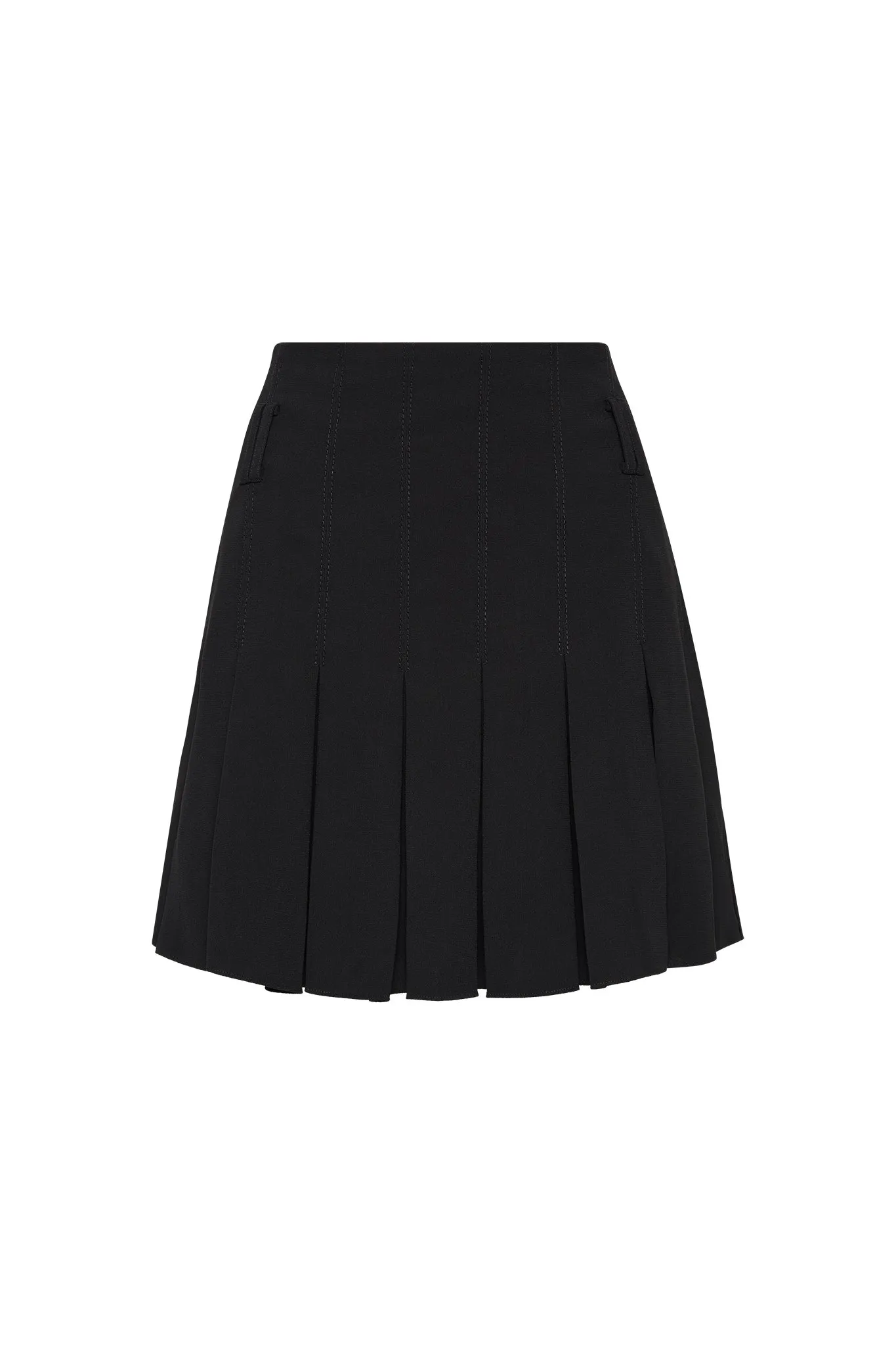 Exedra Pleated Mini Skirt