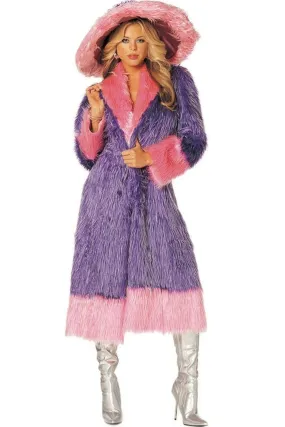 Fashionable Pimpette Costume Coat