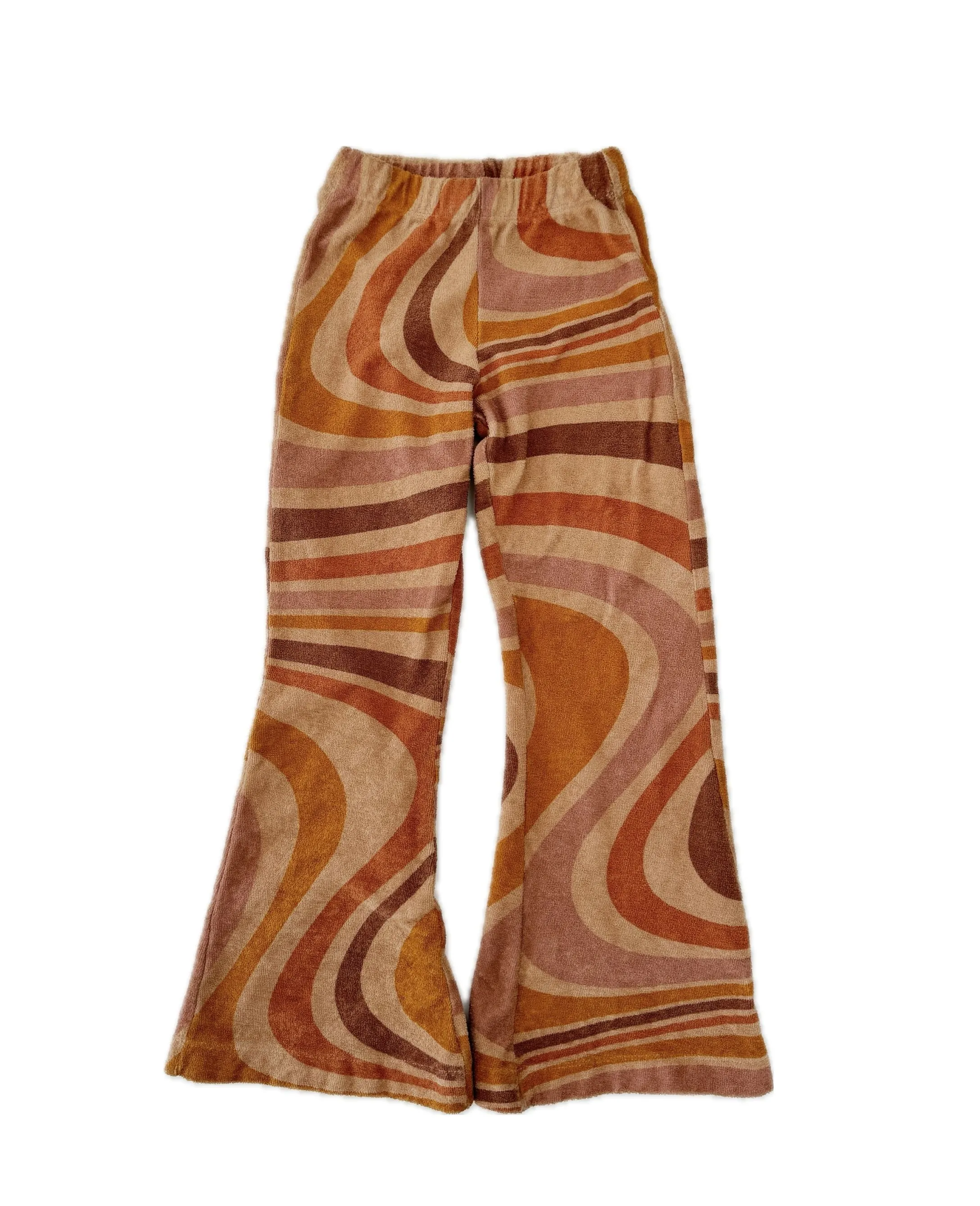 flared pants - psychedelic stripe