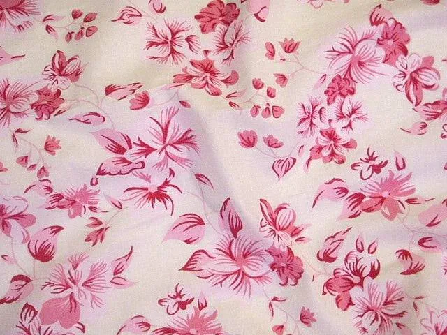 Floral Design 63 - Pure Cotton