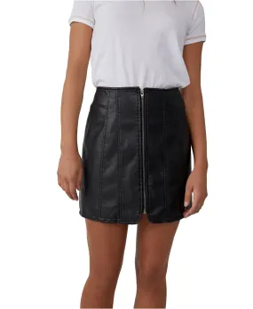 Free People Layla Vegan Mini Skirt