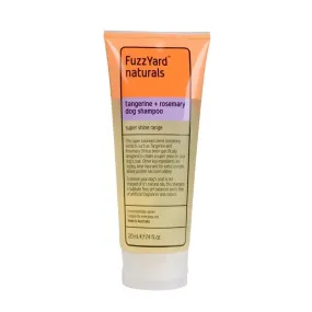 FuzzYard Tangerine and Rosemary Super Shine Shampoo for Dogs 220ml