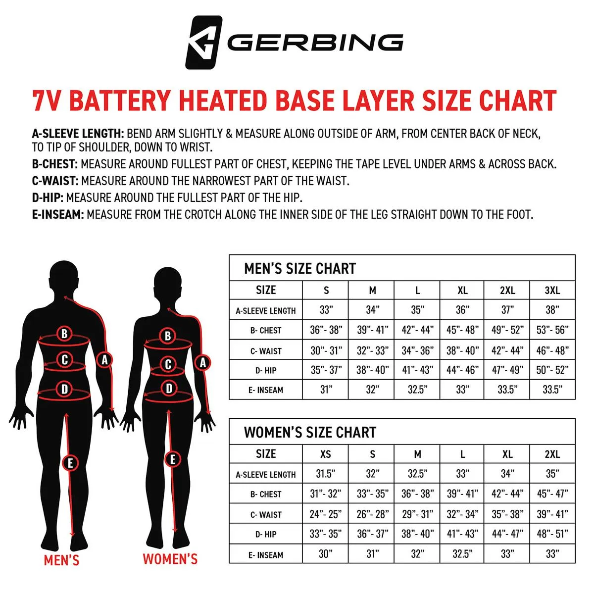 Gerbing 7V Men's Battery Heated Shirt