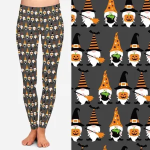 Gnome trio Halloween leggings