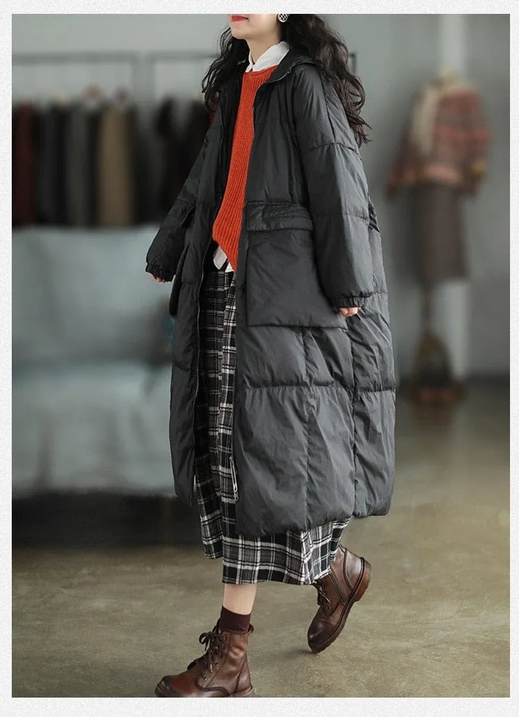 Gwen Oversized Hooded Coat