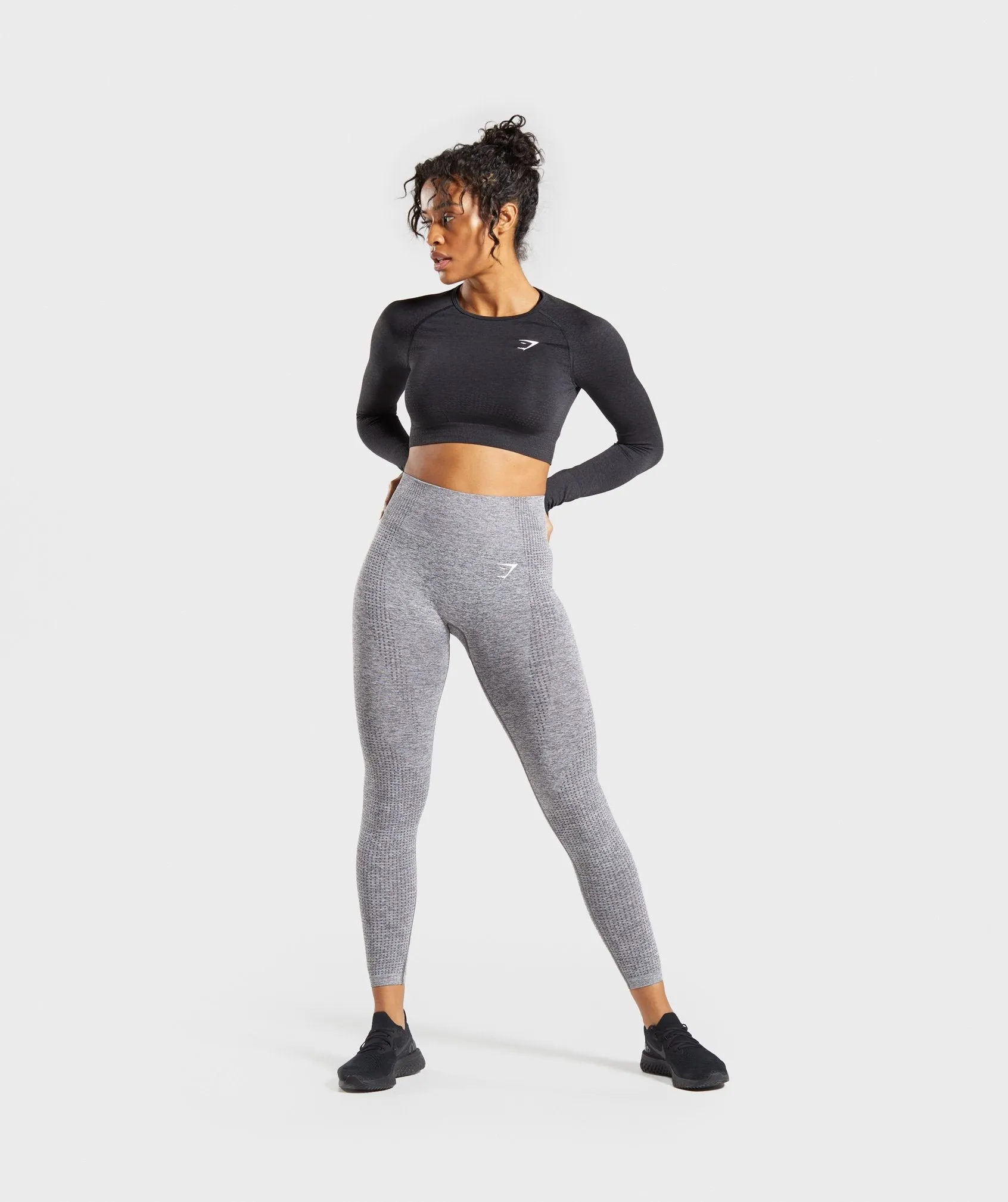 Gymshark Vital Seamless Leggings - Smokey Grey Marl