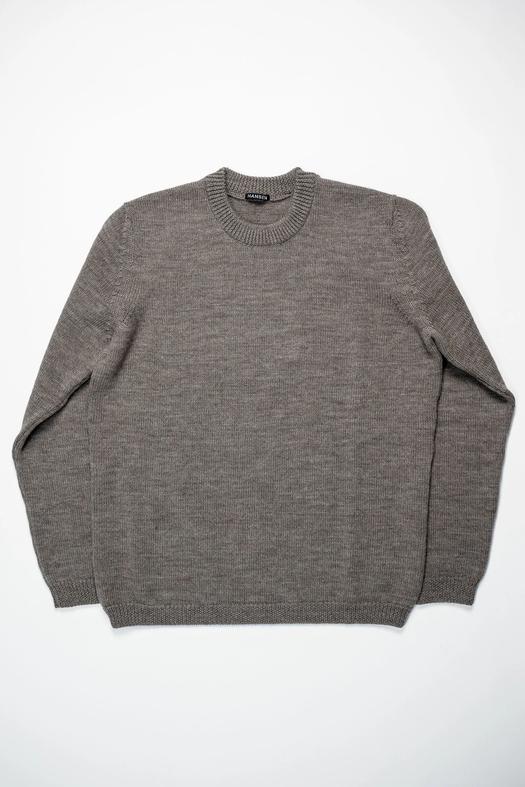 Hansen Garments Eske Crew Neck Sweater - Natural