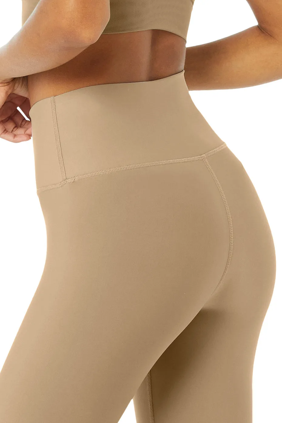 High-Waist Airlift Legging - Gravel