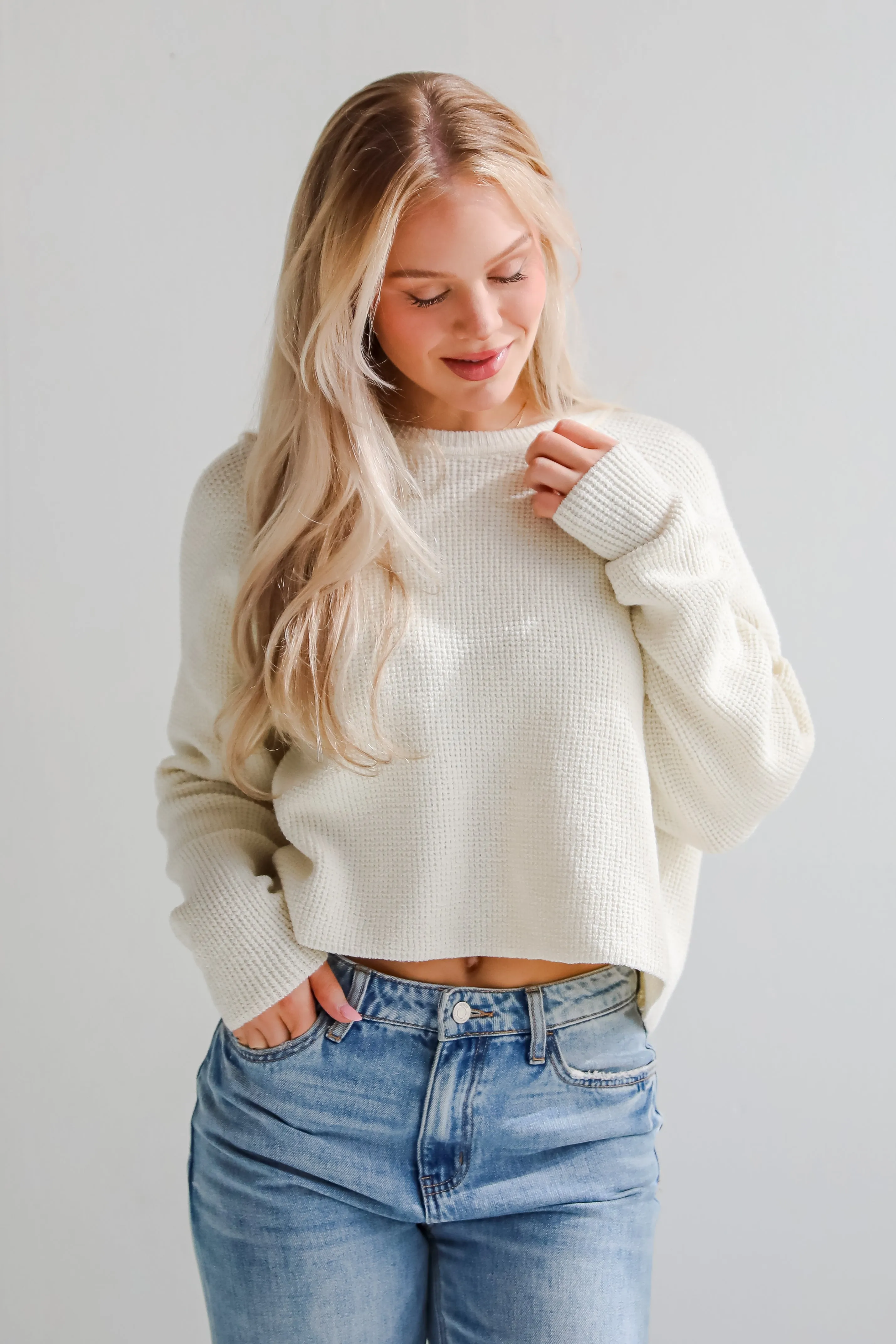 Incredibly Cozy Cream Sweater