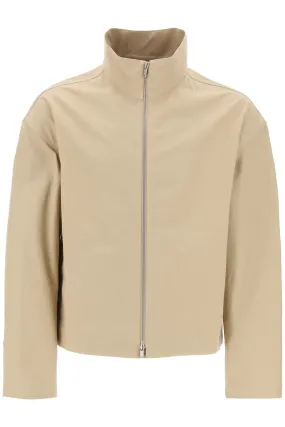 JIL SANDER Men's Grey Cotton Jacket for SS24