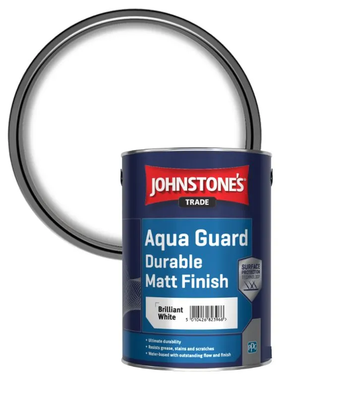 Johnstone's Trade Aqua Guard Matt - Brilliant White