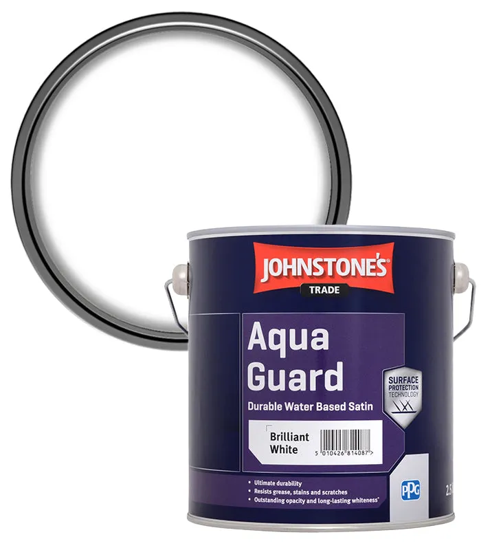 Johnstone's Trade Aqua Guard Satin - Brilliant White