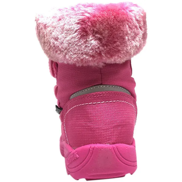 Kamik Girl's Leaf Snow Boots, Magenta