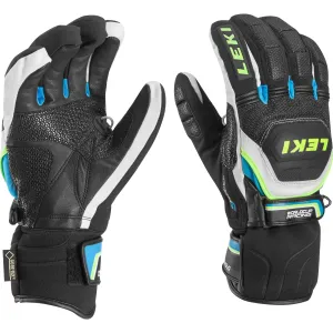 Leki World Cup Race Coach Flex Gortex Cyan Gloves