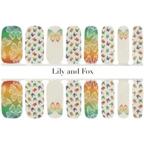 Lily and Fox - Nail Wrap - Flying High