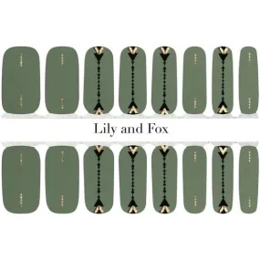 Lily and Fox - Nail Wrap - Follow My Lead