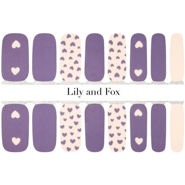 Lily And Fox - Nail Wrap - Lover's Lane