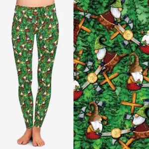 Lumberjack Gnome leggings