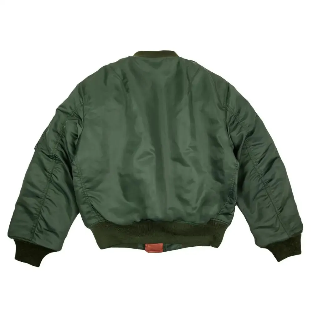 MA-1 Bomber Jacket Flight Nylon Insulated Military Uniform