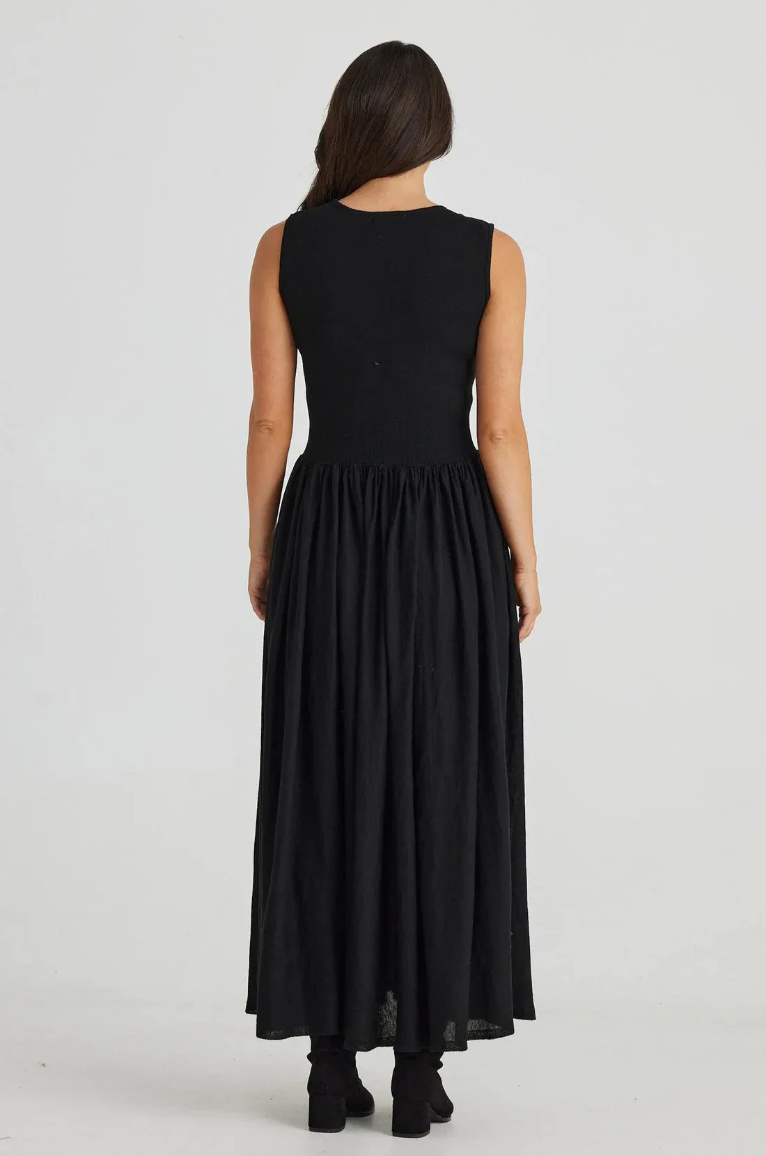 Macey Dress in Black