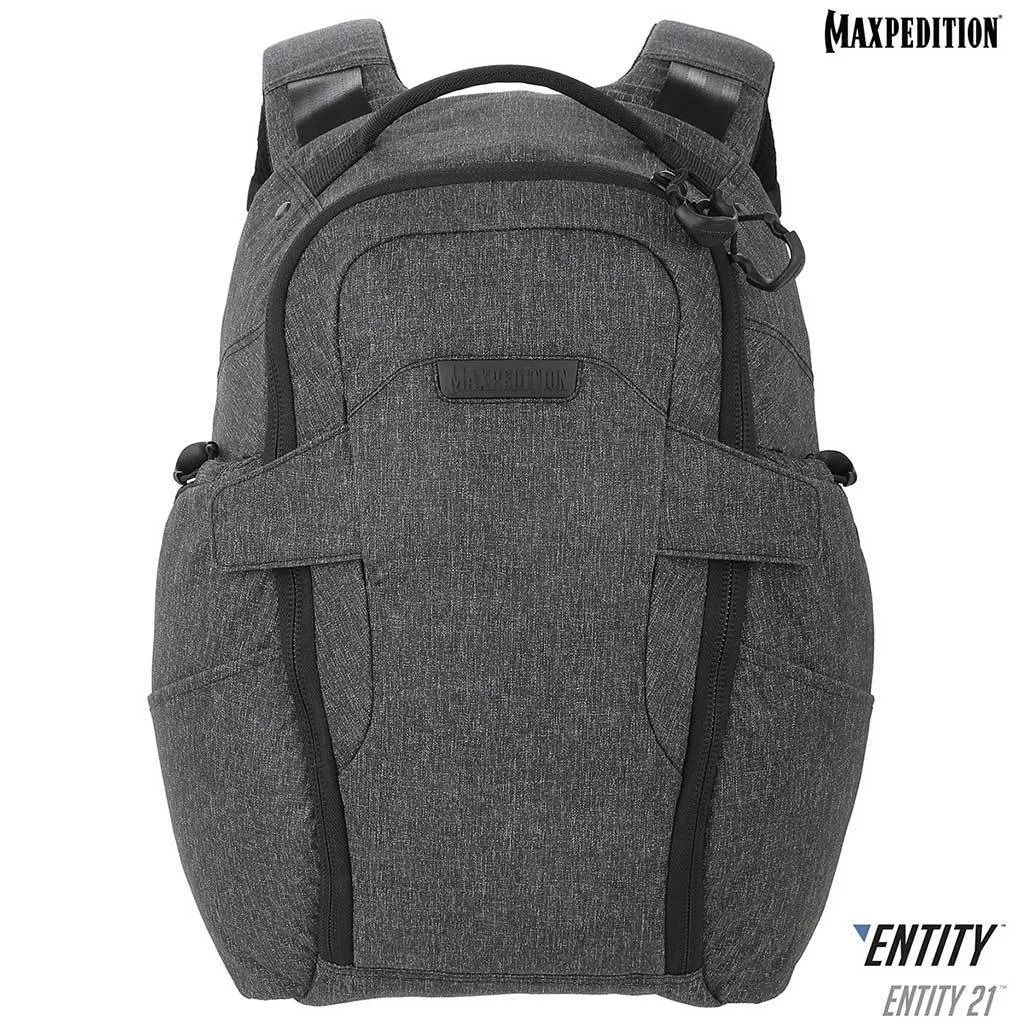 Maxpedition Entity 21 CCW-Enabled EDC Backpack 21L (Charcoal)