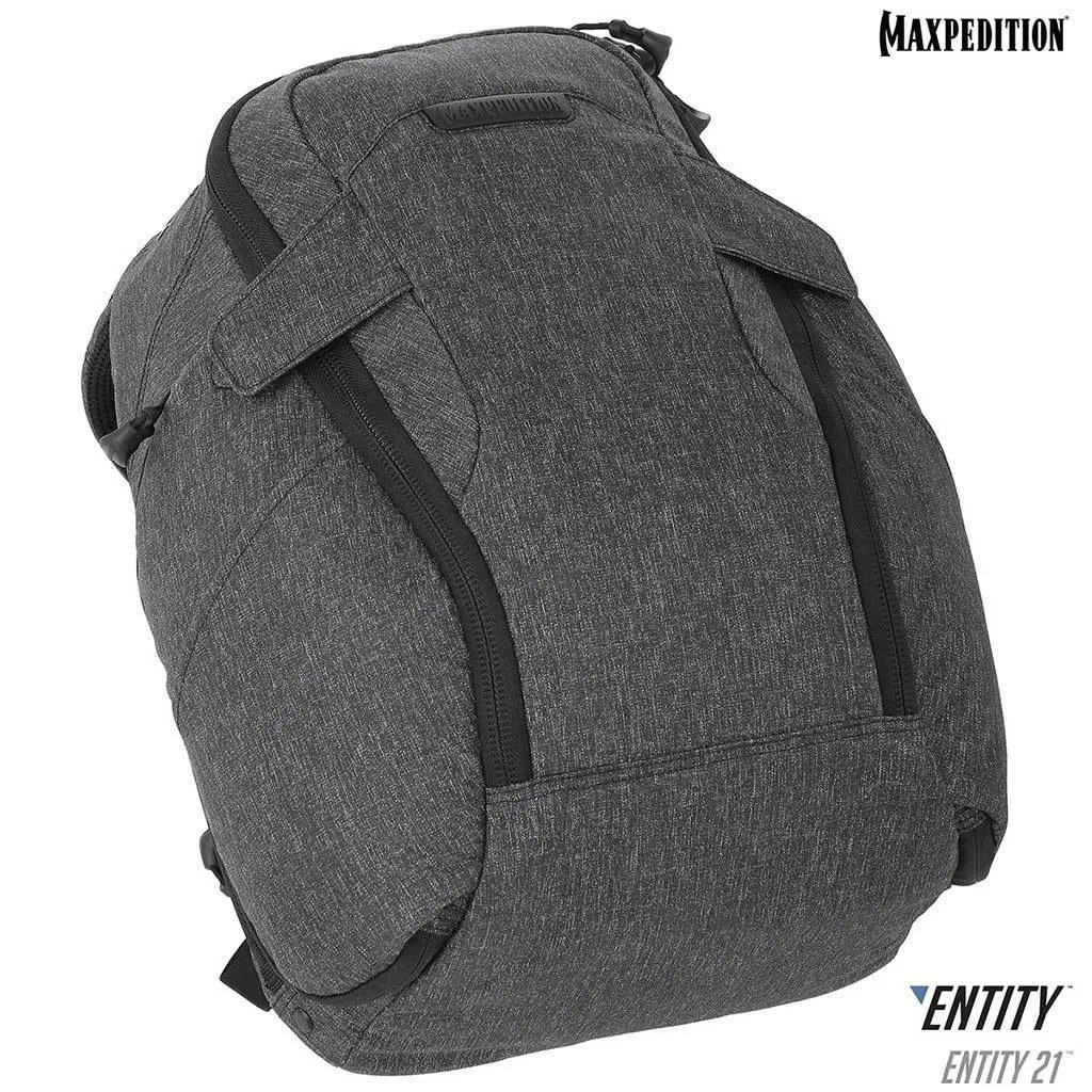 Maxpedition Entity 21 CCW-Enabled EDC Backpack 21L (Charcoal)