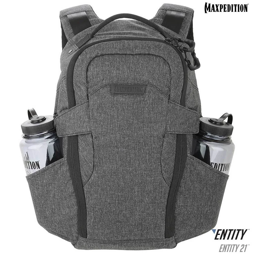 Maxpedition Entity 21 CCW-Enabled EDC Backpack 21L (Charcoal)