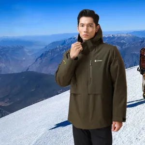 Men's 3-in-1 Removable Down Ski Coat